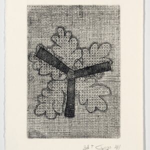 תחריט VIII, מתוך הסדרה 'צומח סדנת ההדפס'