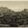 Civita Castellana from Villa Blanca